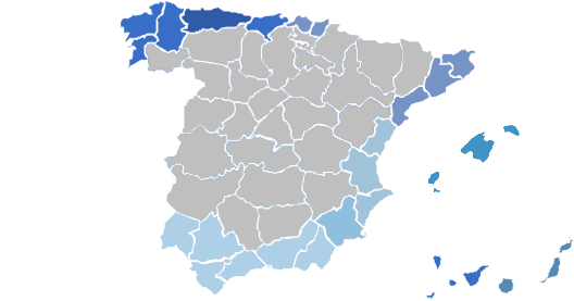 Puertos en Espaa